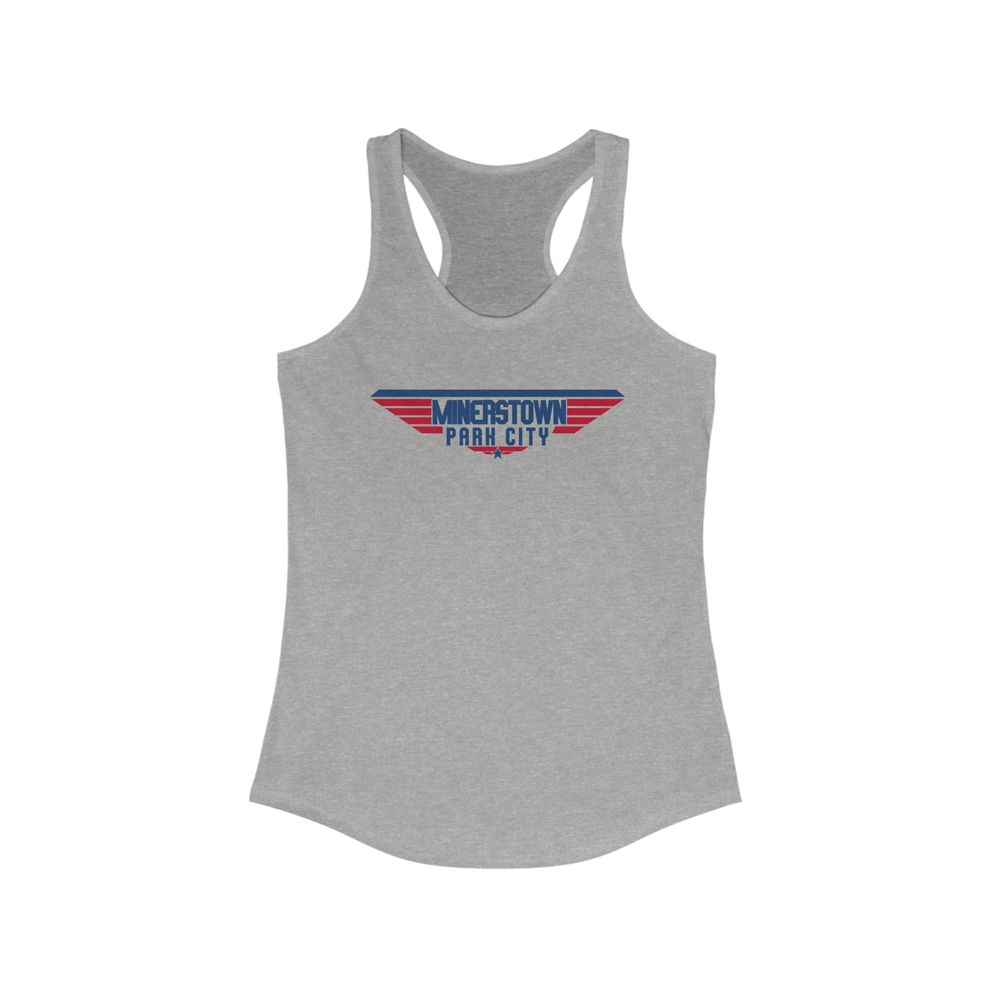 Women's Minerstown Next Level Racerback Tank