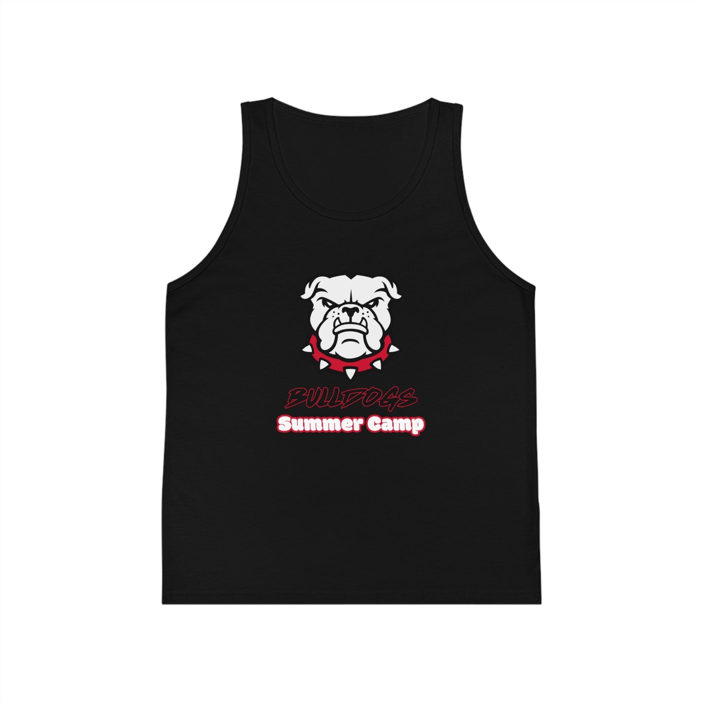 Youth Bulldogs Summer Camp Bella + Canvas Tank Top
