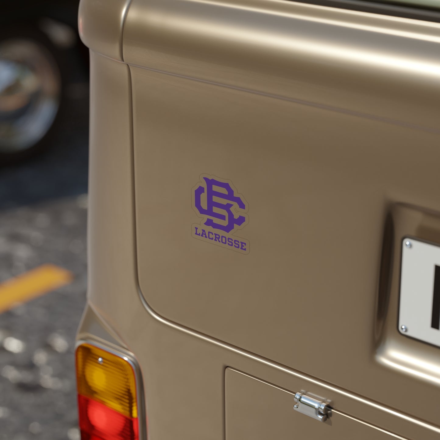 CBHS Lacrosse Die-Cut Outdoor Sticker