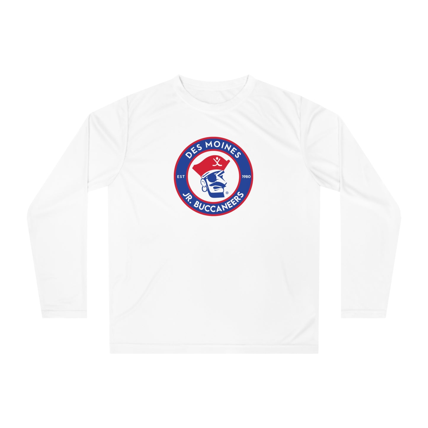 Adult Jr Bucs 365 Performance Long Sleeve Shirt