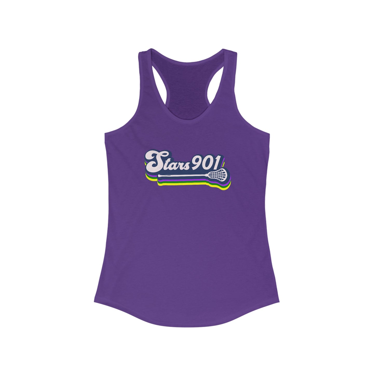 Women's Stars Next Level Racerback Tank