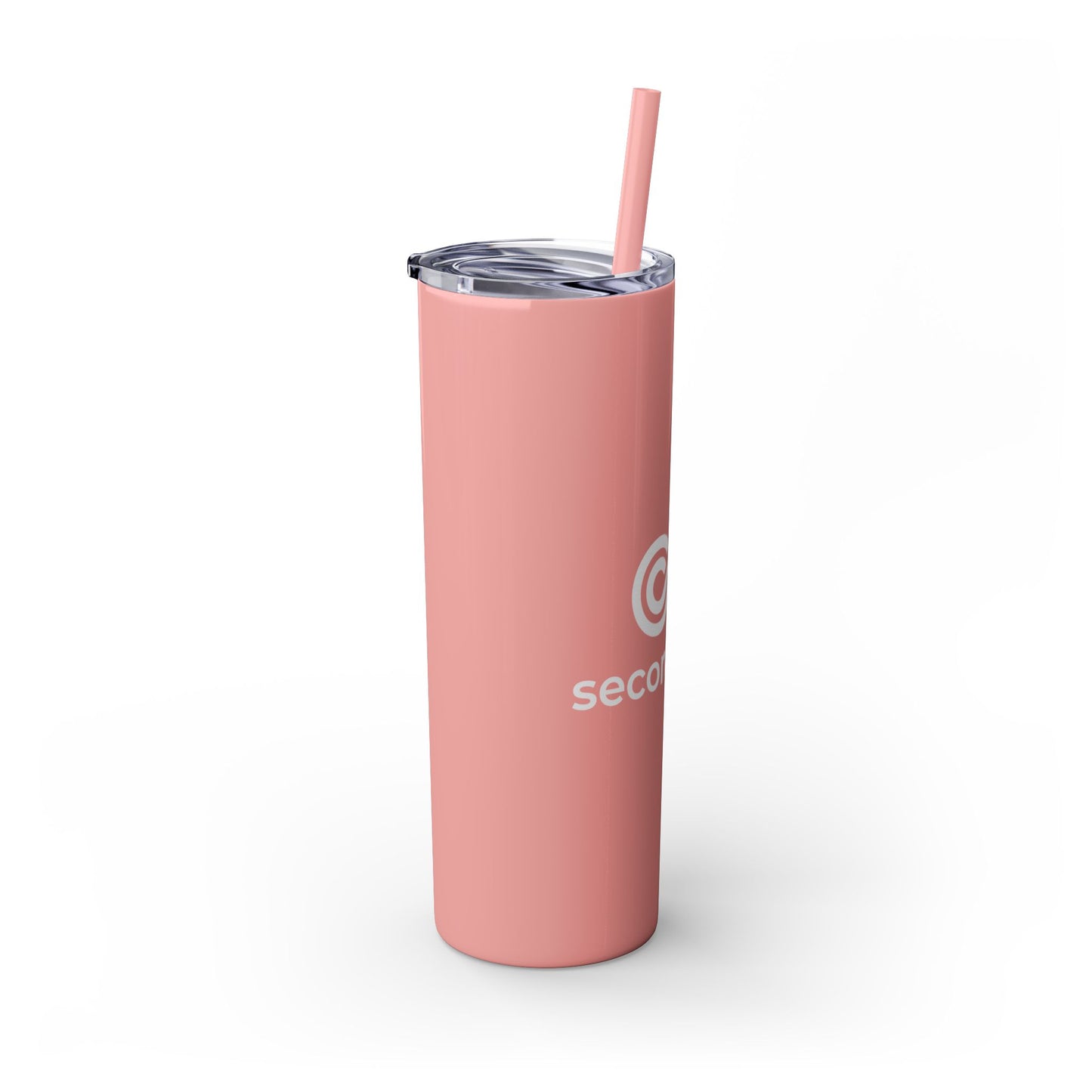 Secondslide Skinny Tumbler w/ Straw 20oz