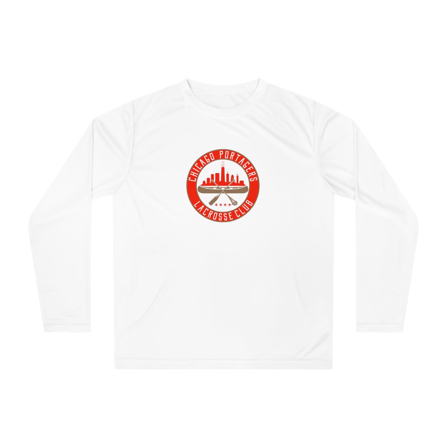Adult Chicago Portagers Team 365 Performance Long Sleeve Shirt