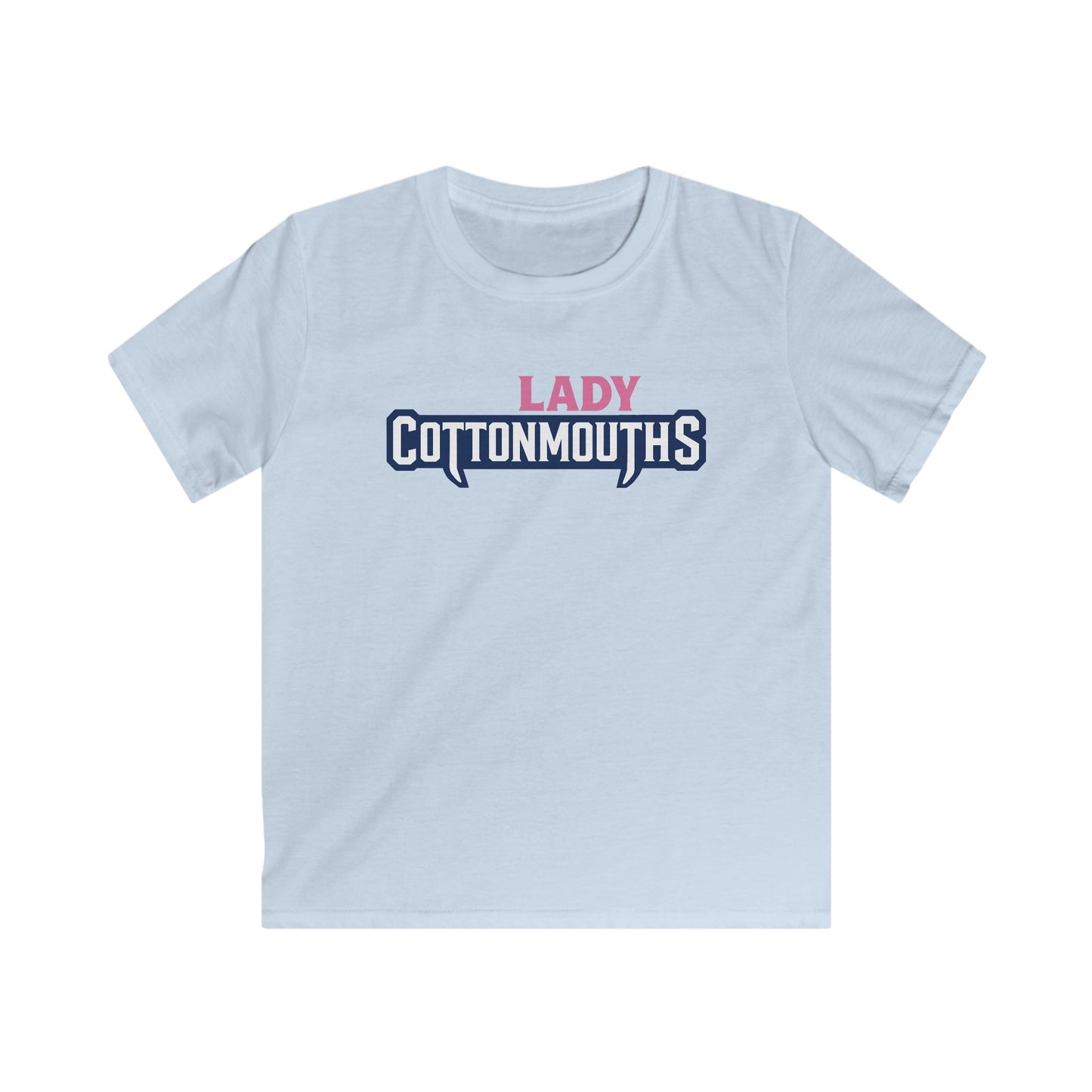 Youth Lady Cottonmouths 12U Gildan Softstyle T-Shirt