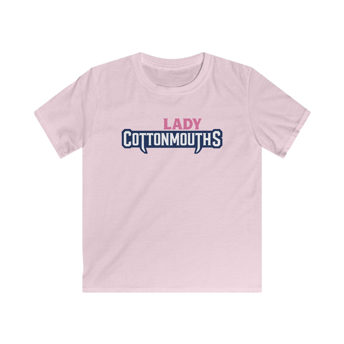 Youth Lady Cottonmouths 12U Gildan Softstyle T-Shirt
