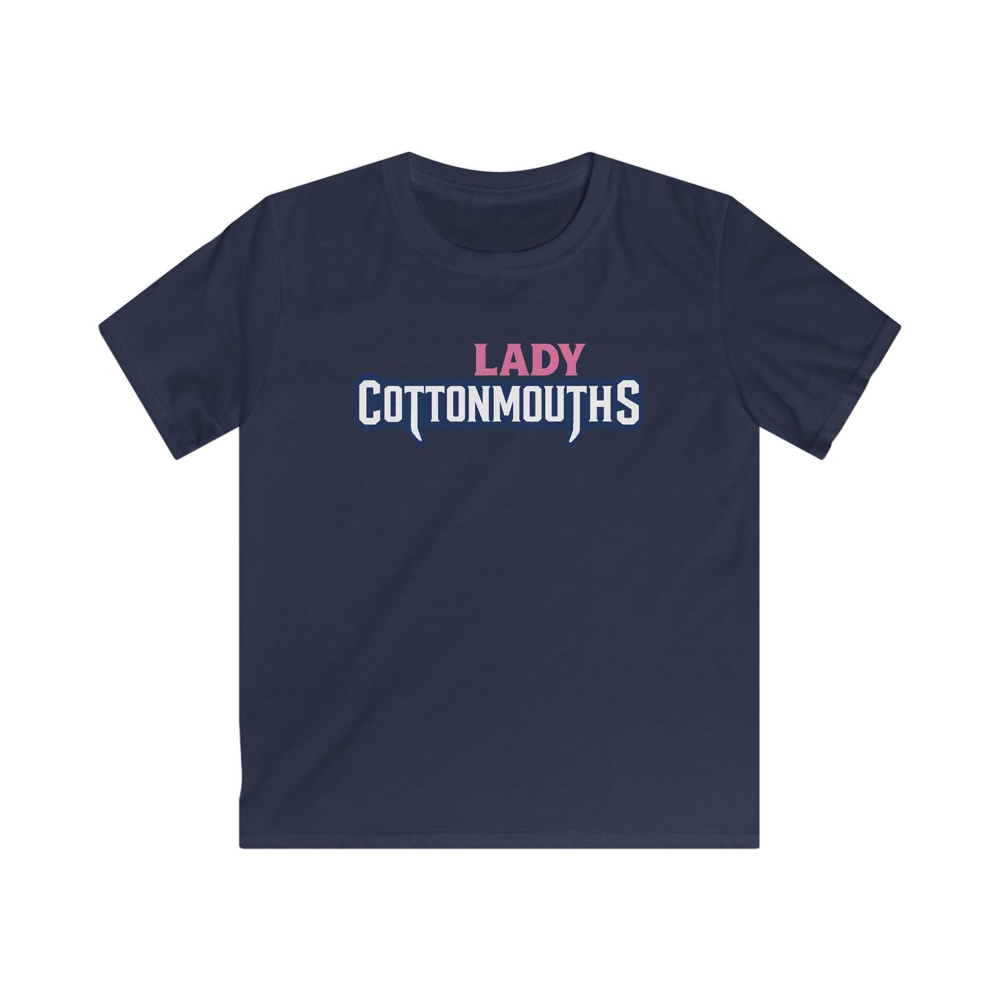 Youth Lady Cottonmouths 12U Gildan Softstyle T-Shirt