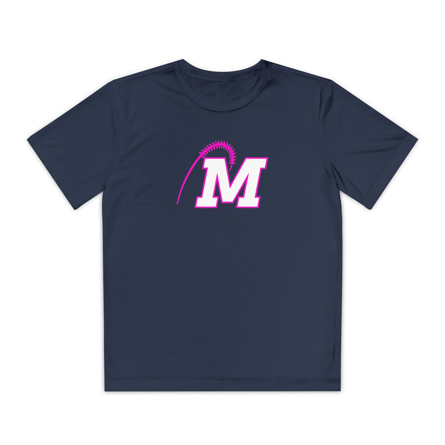 Girl's Milwood Little League Sport-Tek Performance T-shirt