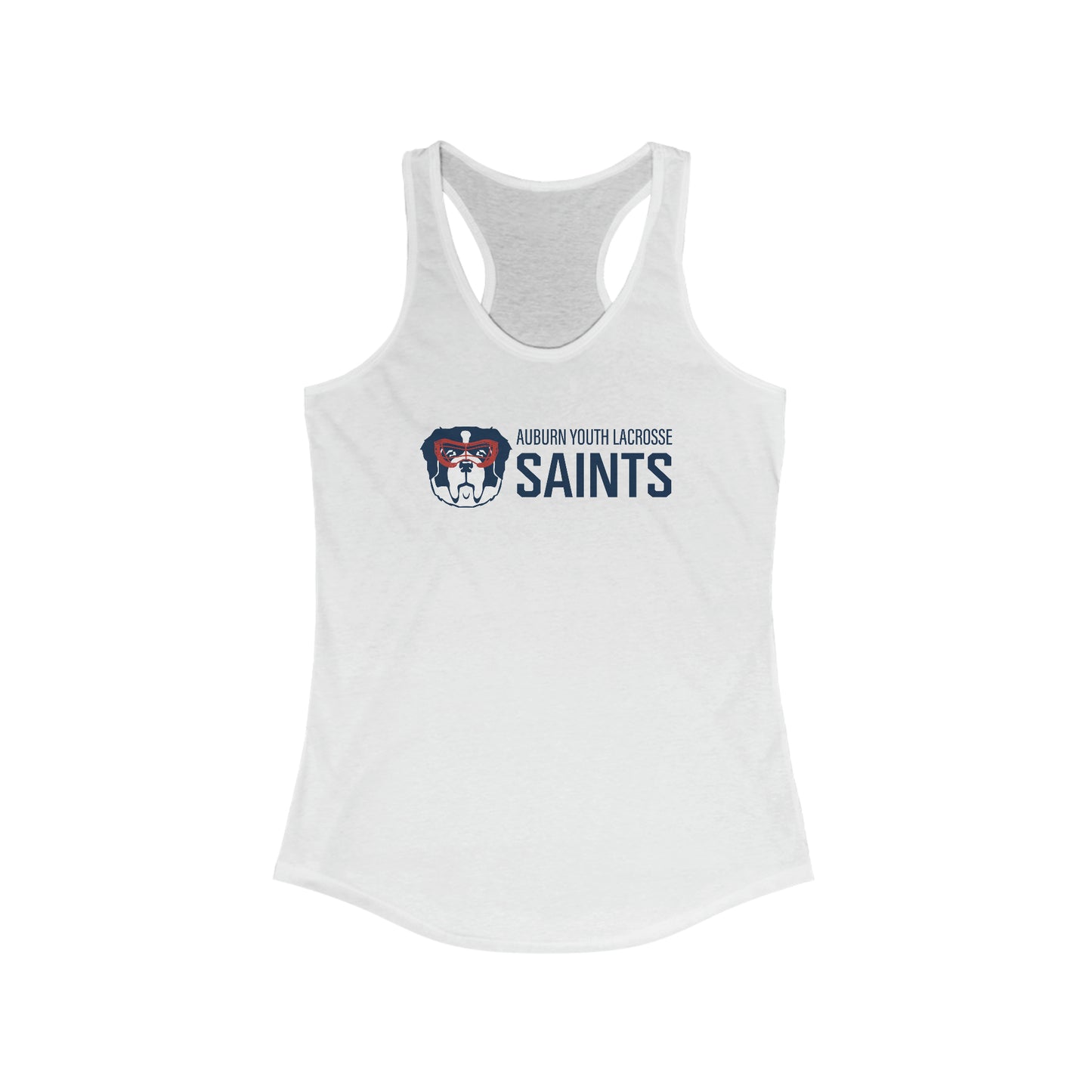 Women's Auburn Youth Lacrosse Next Level Racerback Tank