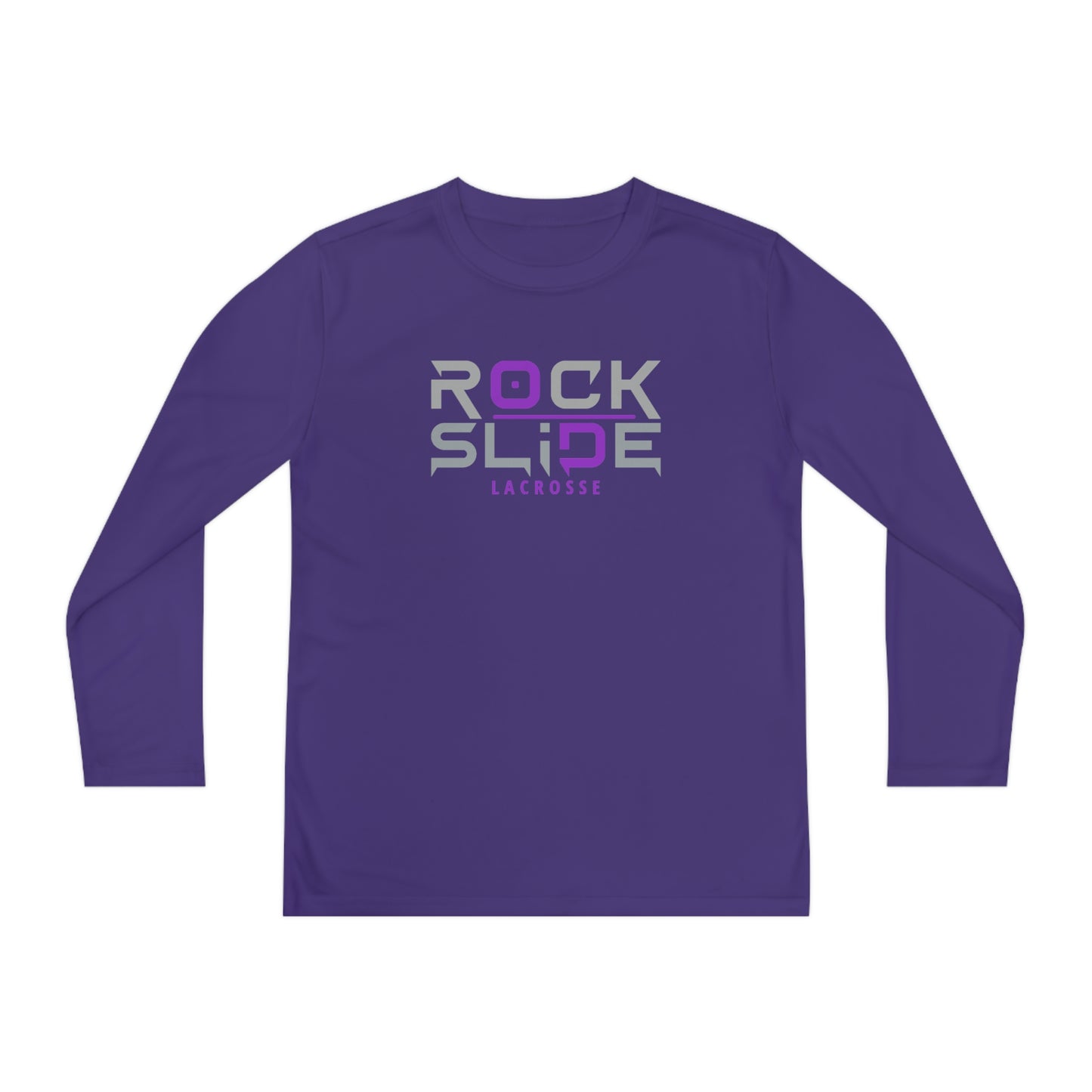Youth Rockslide Lacrosse Sport-Tek Performance Long Sleeve Shirt