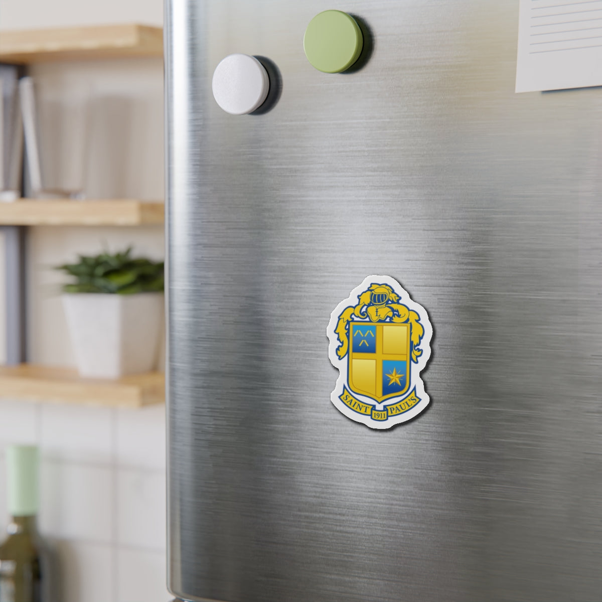 Saint Paul's School Die-Cut Magnet