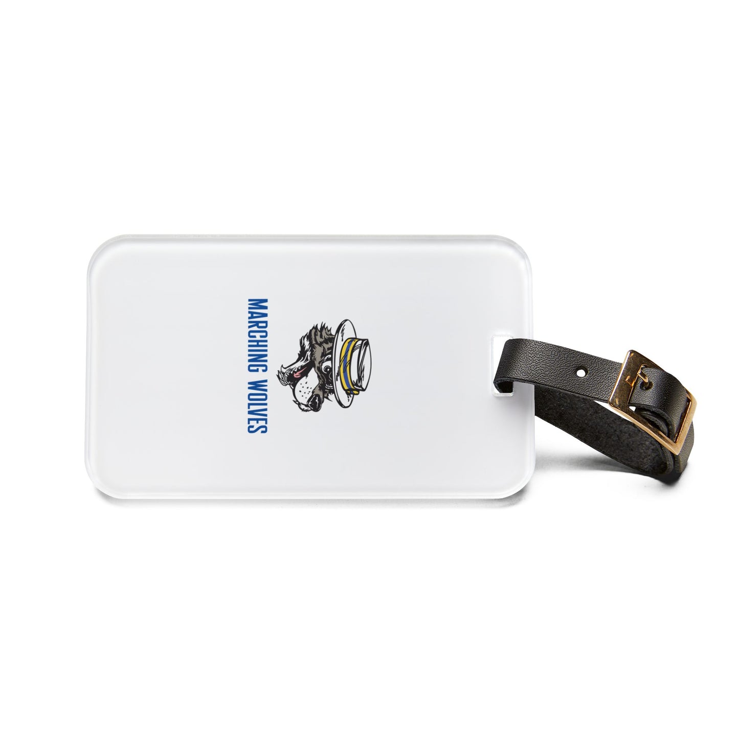 Marching Wolves Volleyball Luggage Tag