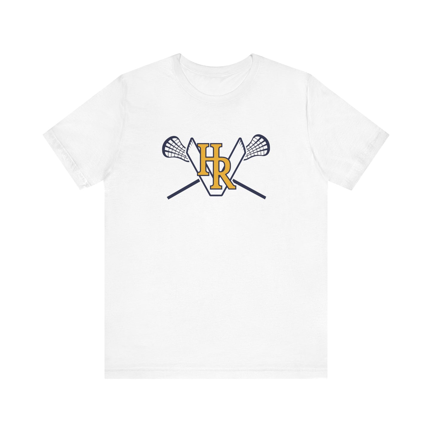 Adult HRV Lacrosse Bella + Canvas Short Sleeve Cotton Tee