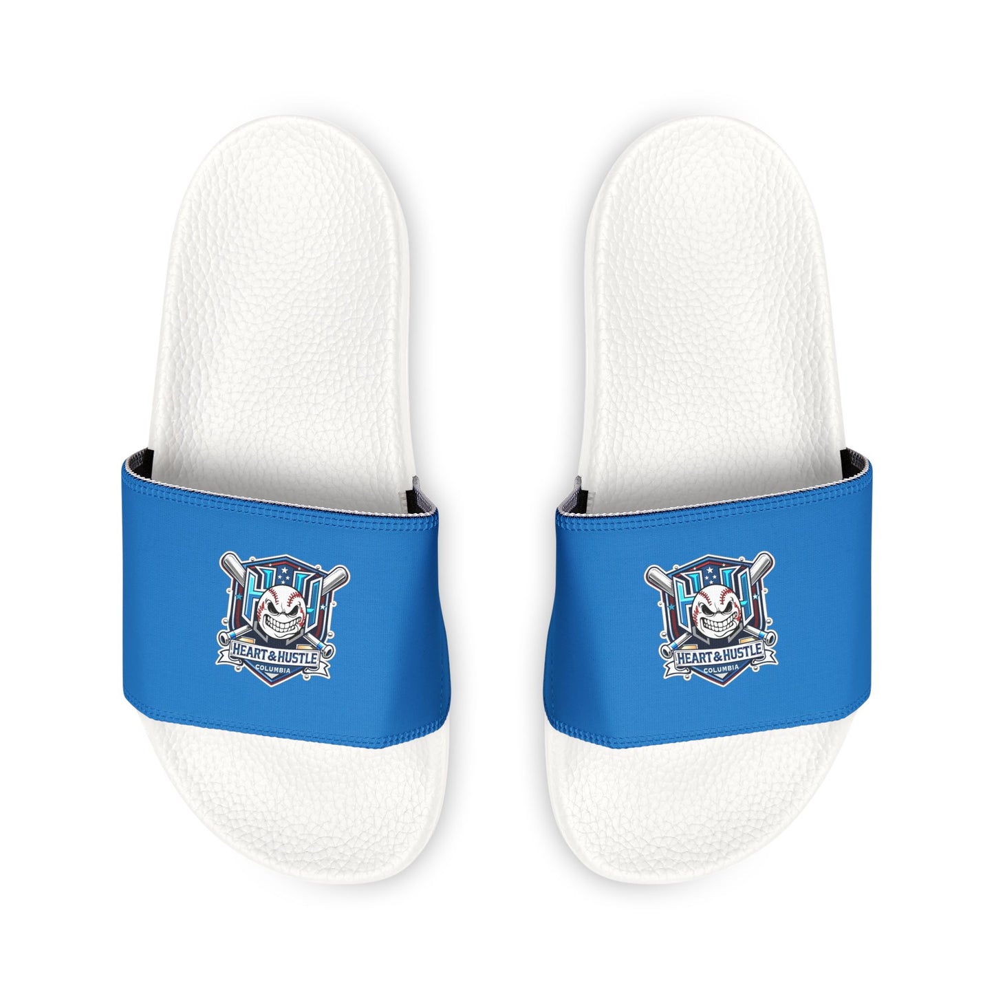 Youth Heart and Hustle Baseball Slide Sandals