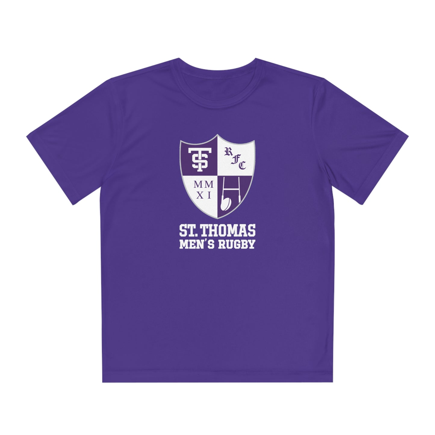 Youth UST Rugby Sports Sport-Tek Performance Tee