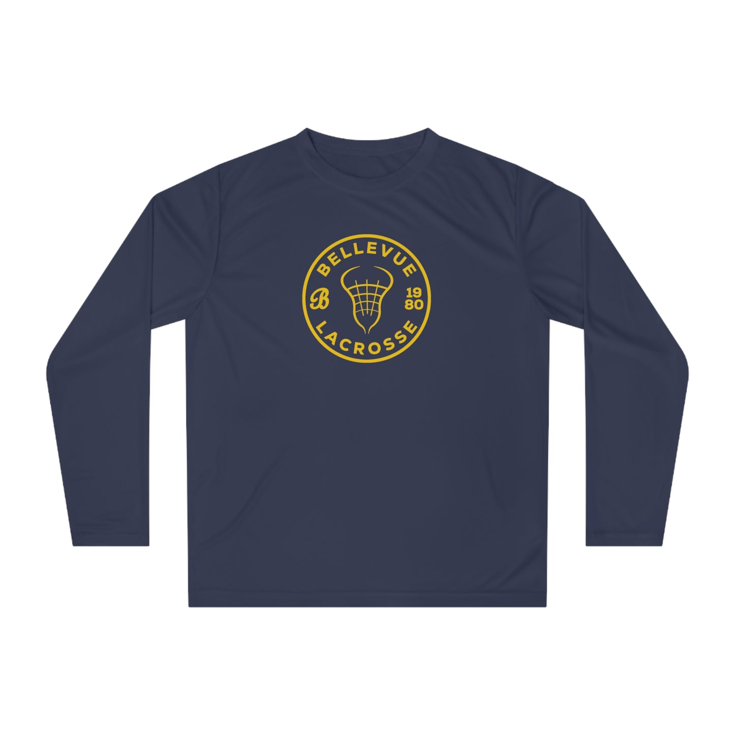 Adult Bellevue Lacrosse Team 365 Performance Long Sleeve