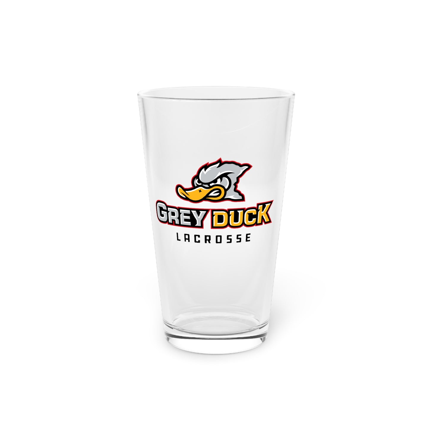 Grey Duck Lacrosse Pint Glass (16oz)