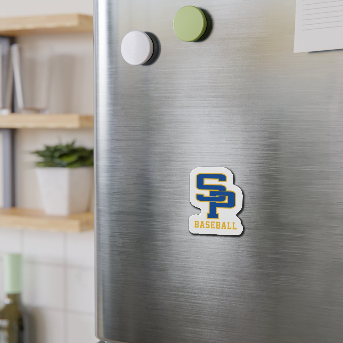 St. Paul's Baseball Die-Cut Magnet