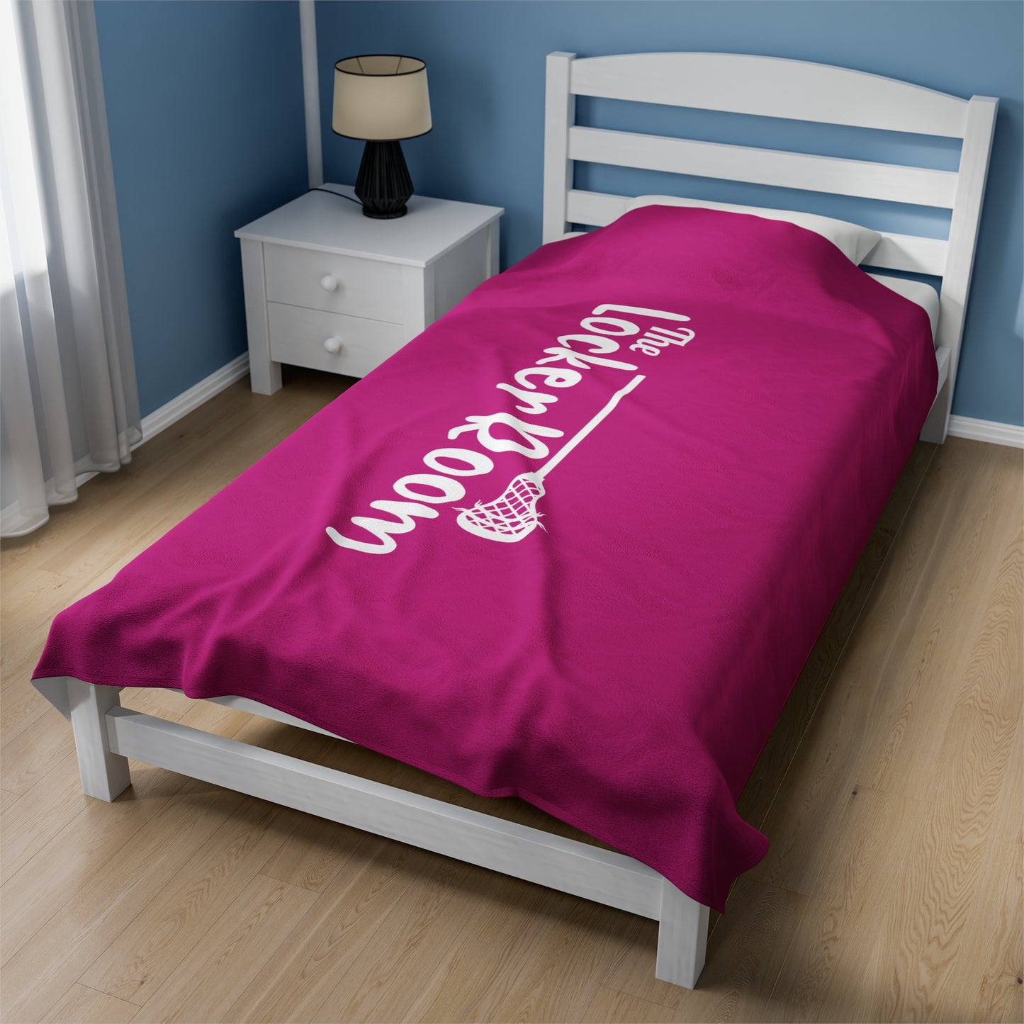 The Locker Room Velveteen Plush Blanket