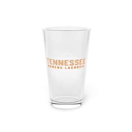 Tennessee Lacrosse Pint Glass (16oz)