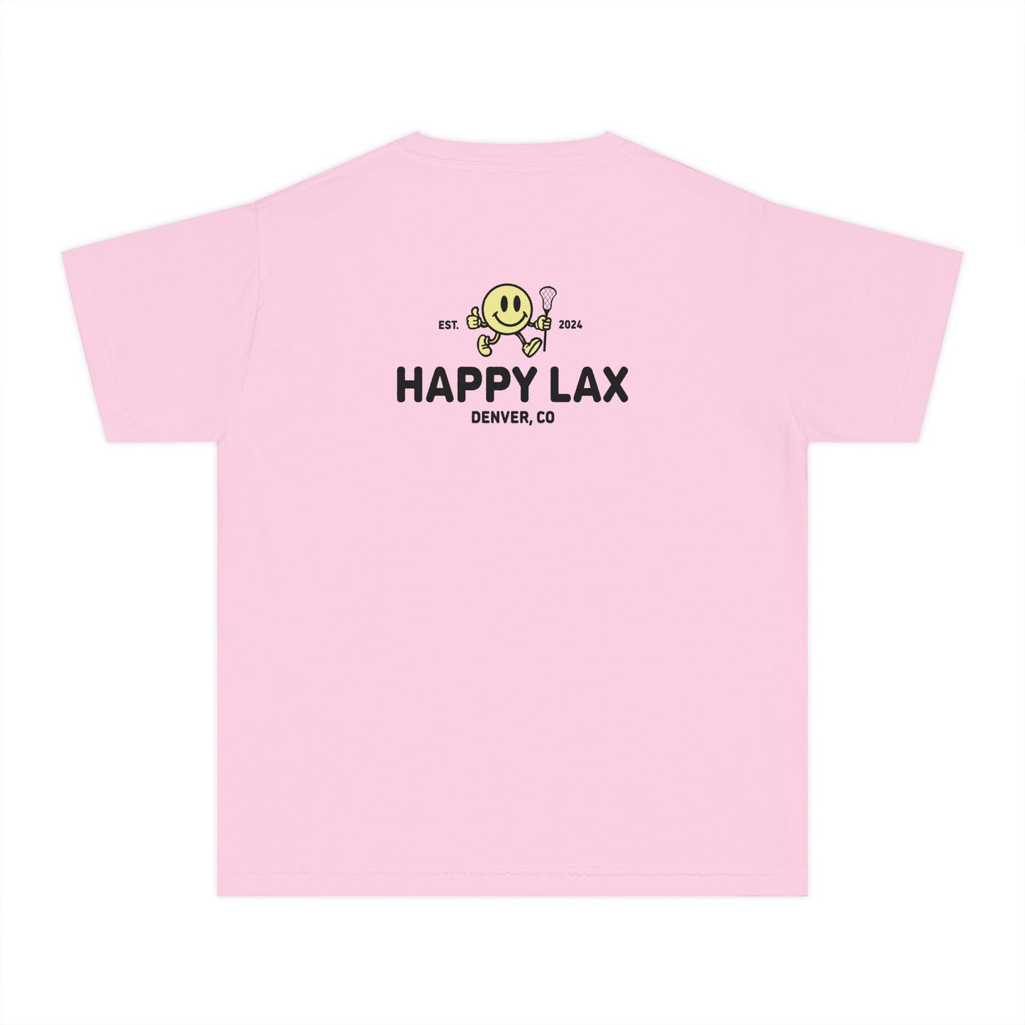 Youth Happy Lax Comfort Colors Garment Dyed T-Shirt