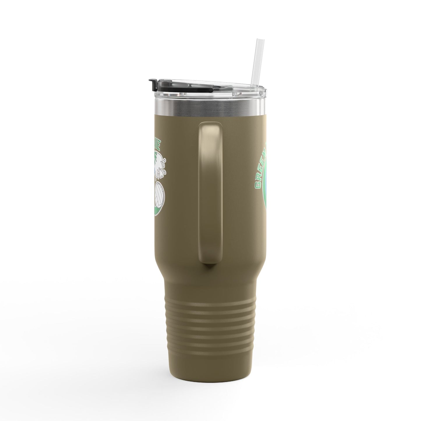 Green Wave Insulated Travel Mug (40 oz)