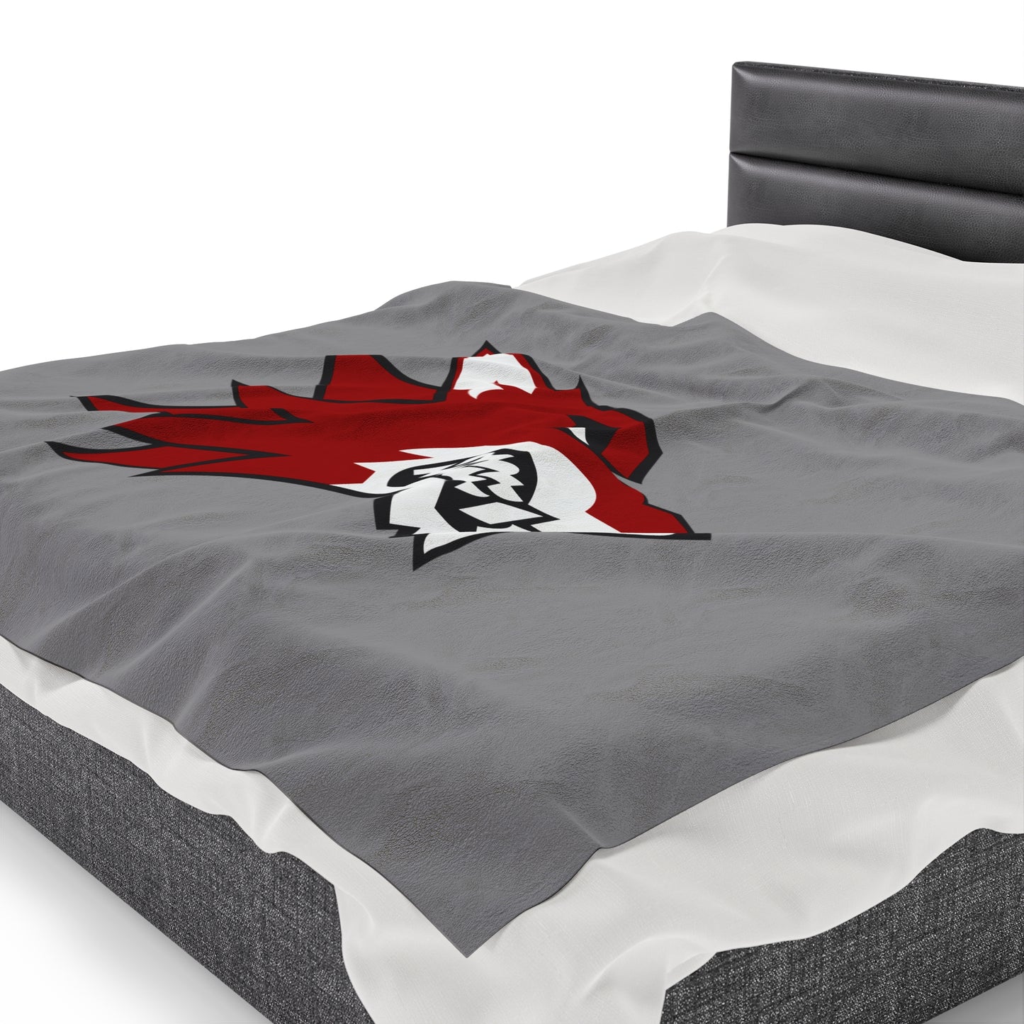 Columbus Coyotes Velveteen Plush Blanket (60" x 80")