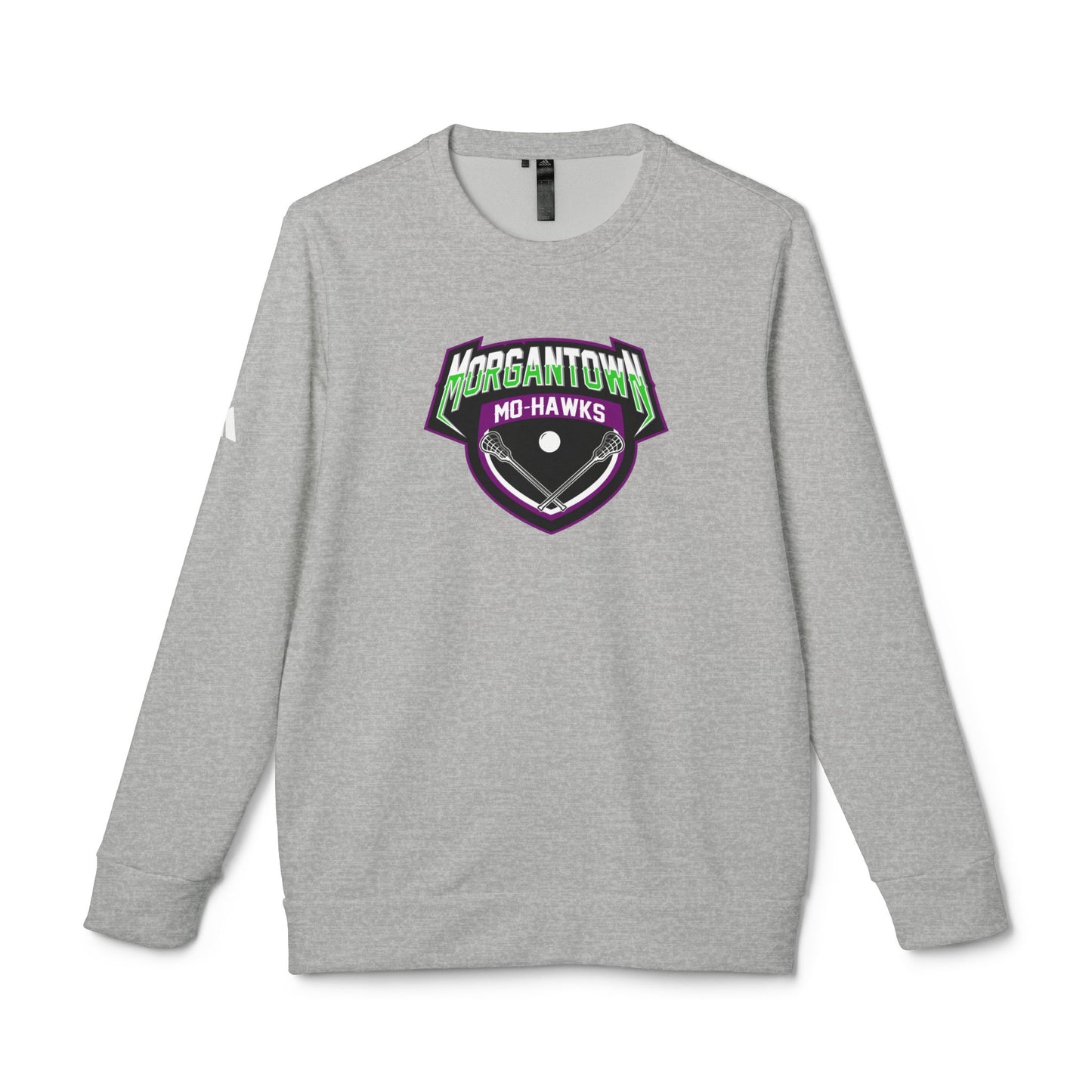 Adult Morgantown Youth Lacrosse Adidas Fleece Crewneck