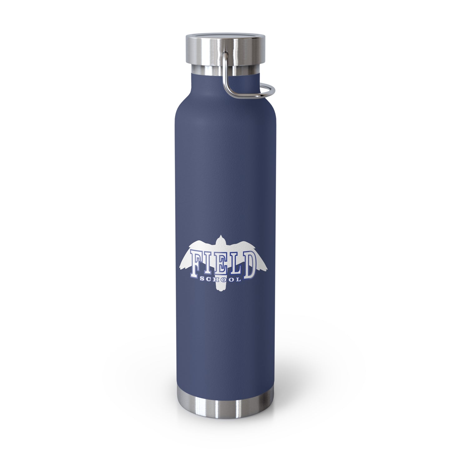 Personalized- The Field School  Copper Vacuum Insulated Bottle - 22oz