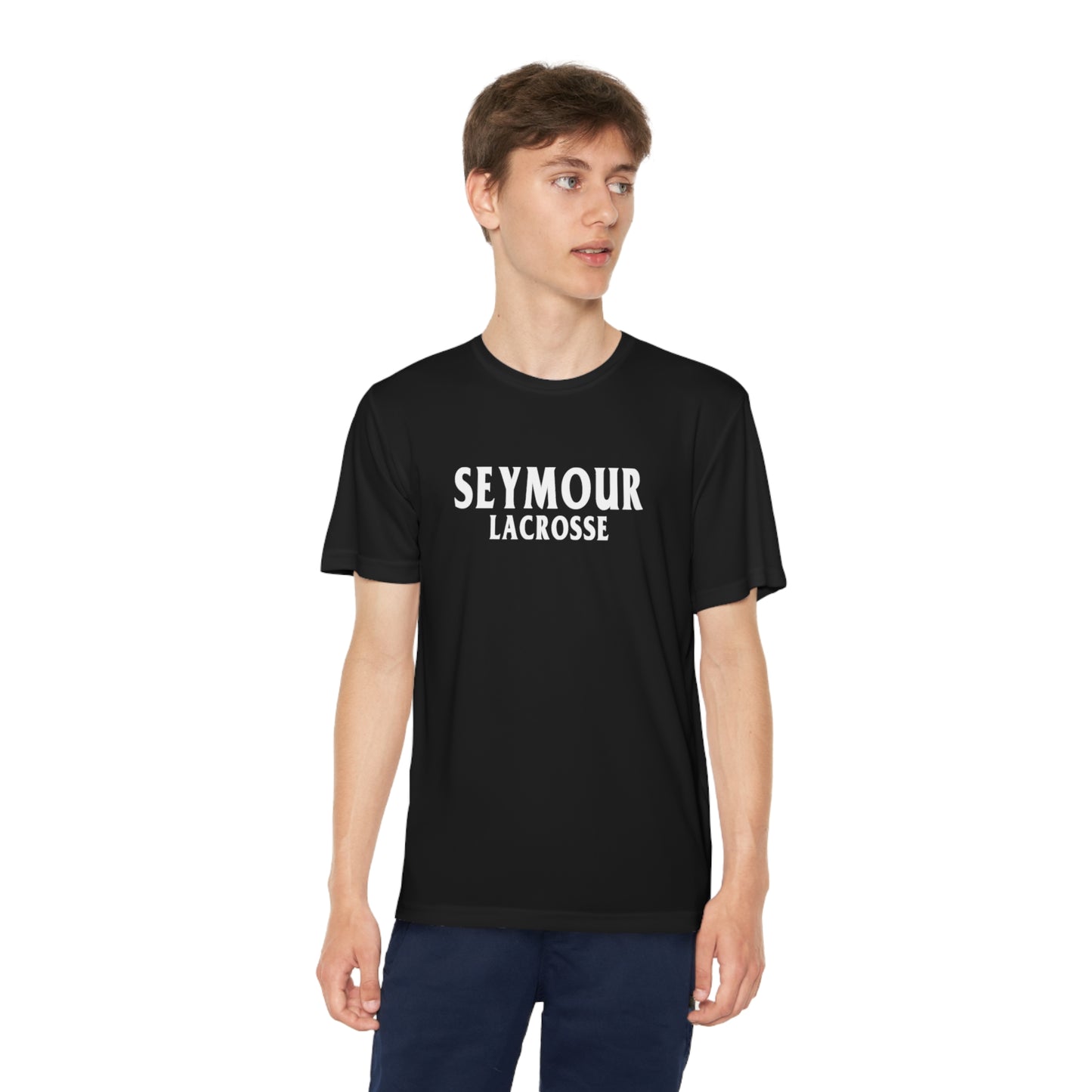 Youth Seymour Lacrosse Sport-Tek Performance T-shirt
