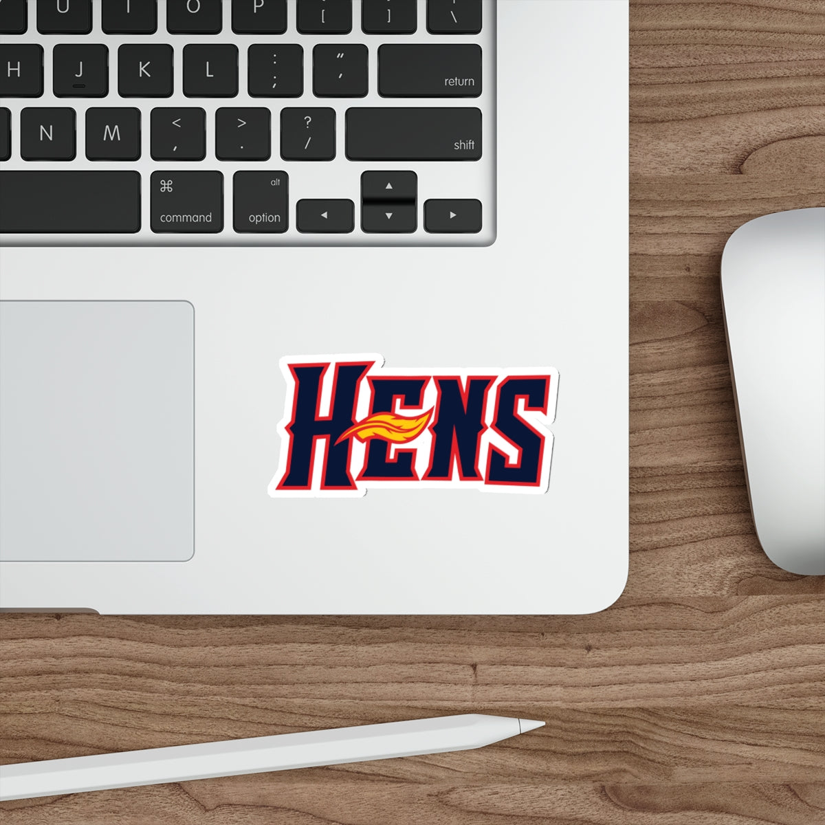 Mudhens Baseball Die Cut Stickers