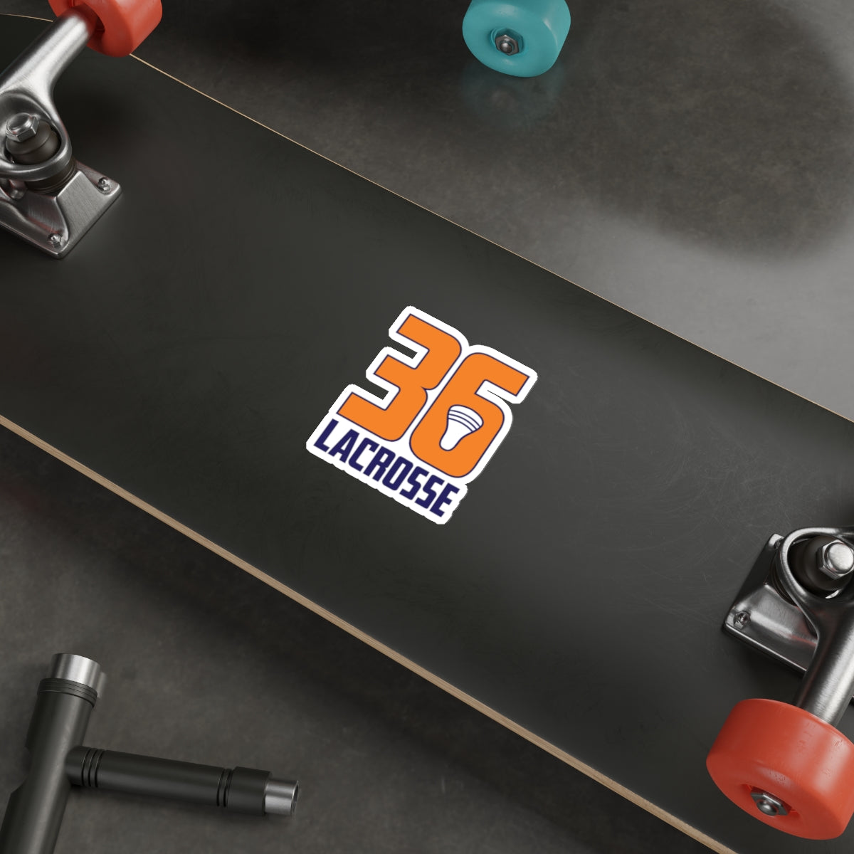 Team36 Lacrosse Die-Cut Sticker