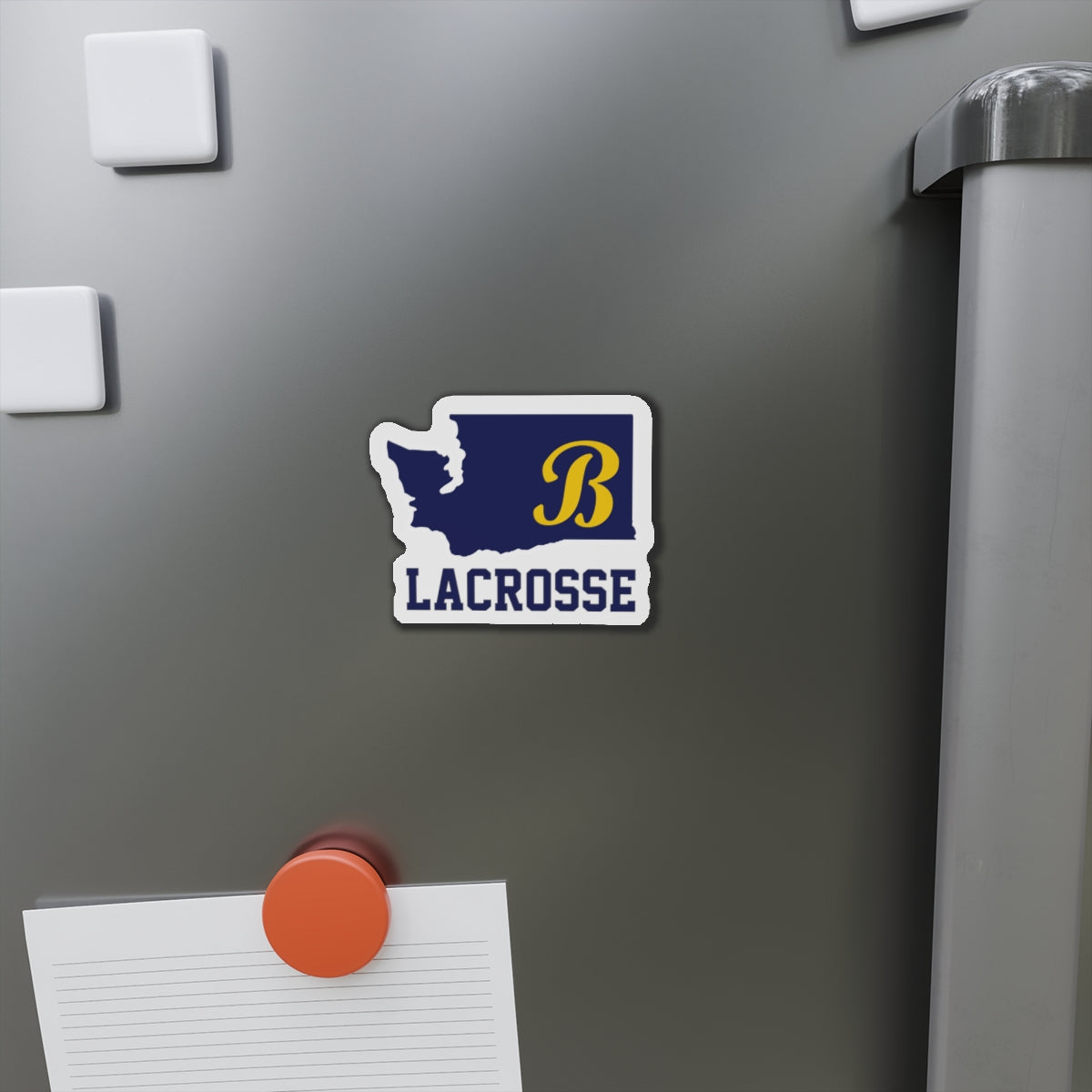 Bellevue Lacrosse Die-Cut Magnet
