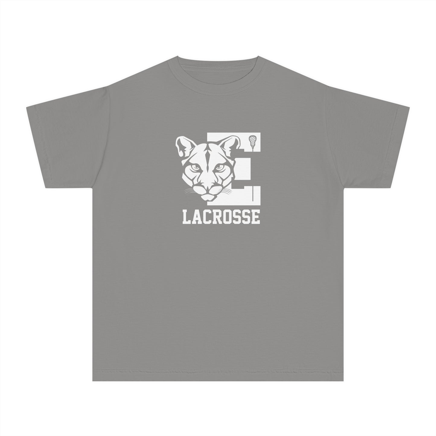 Youth Evergreen Lacrosse Comfort Colors Garment-Dyed T-Shirt