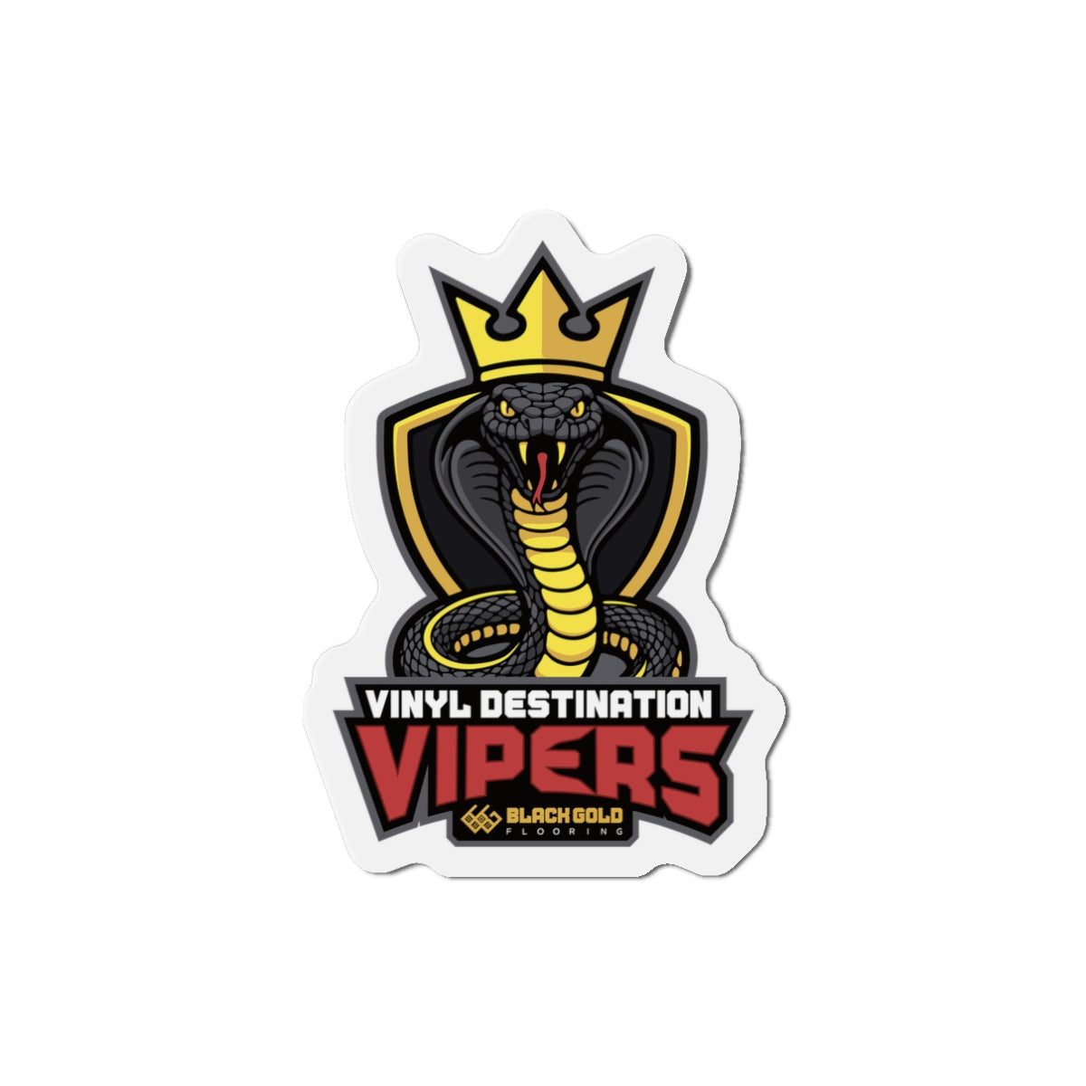 Vipers Die-Cut Magnet