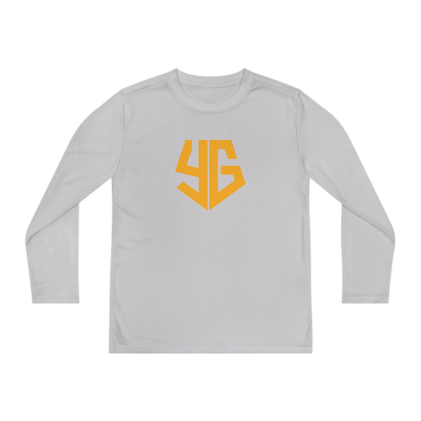 Youth YouthGold Sport-Tek Performance Long Sleeve Shirt