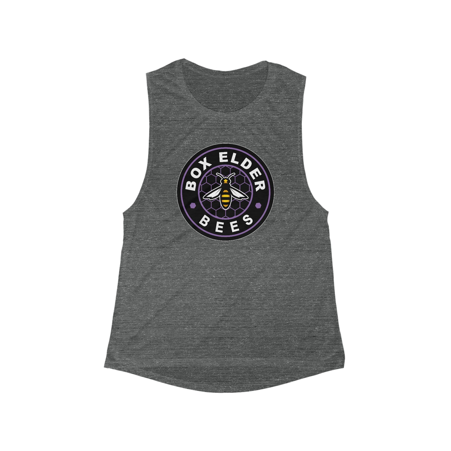 Women's Box Elder Lacrosse Bella + Canvas Flowy Scoop Sport Tank