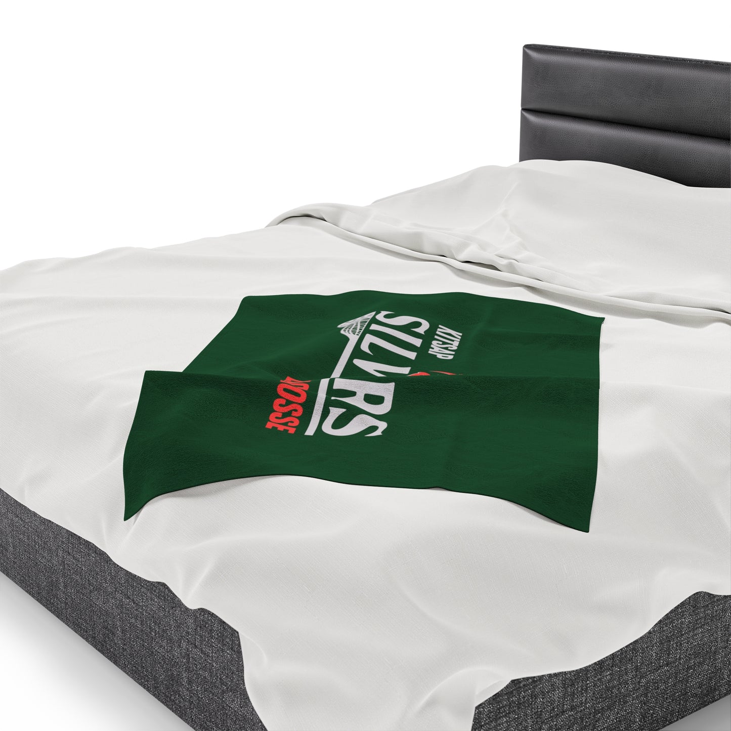 Kitsap Lacrosse Velveteen Plush Blanket