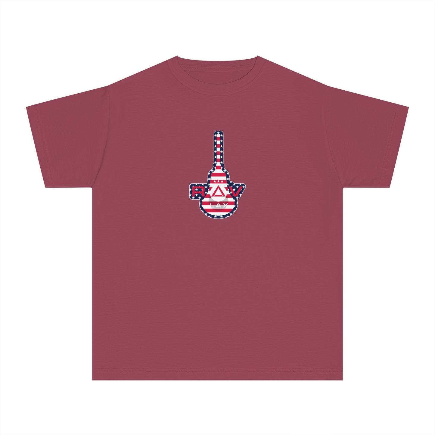 Youth RV Lacrosse Garment Dyed T-Shirt