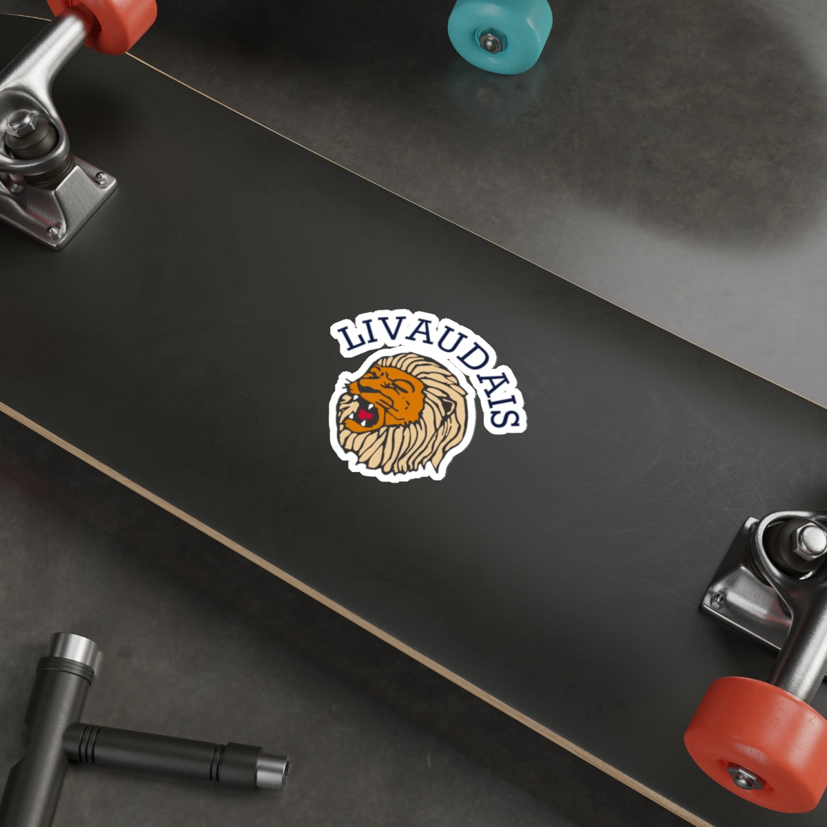 Lions Die Cut Sticker
