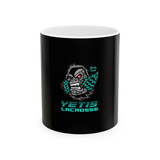 Slaughter County Yetis Lacrosse Ceramic Mug (11oz)