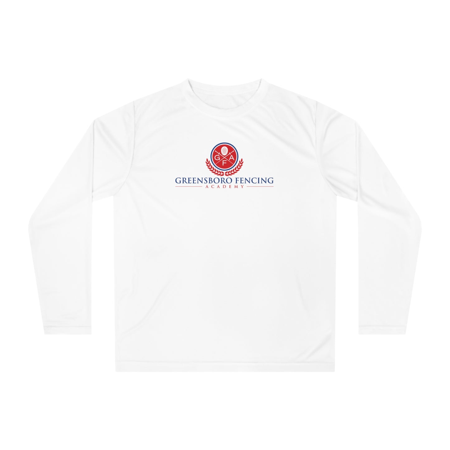 Adult Greensboro Fencing Academy Performance Long Sleeve