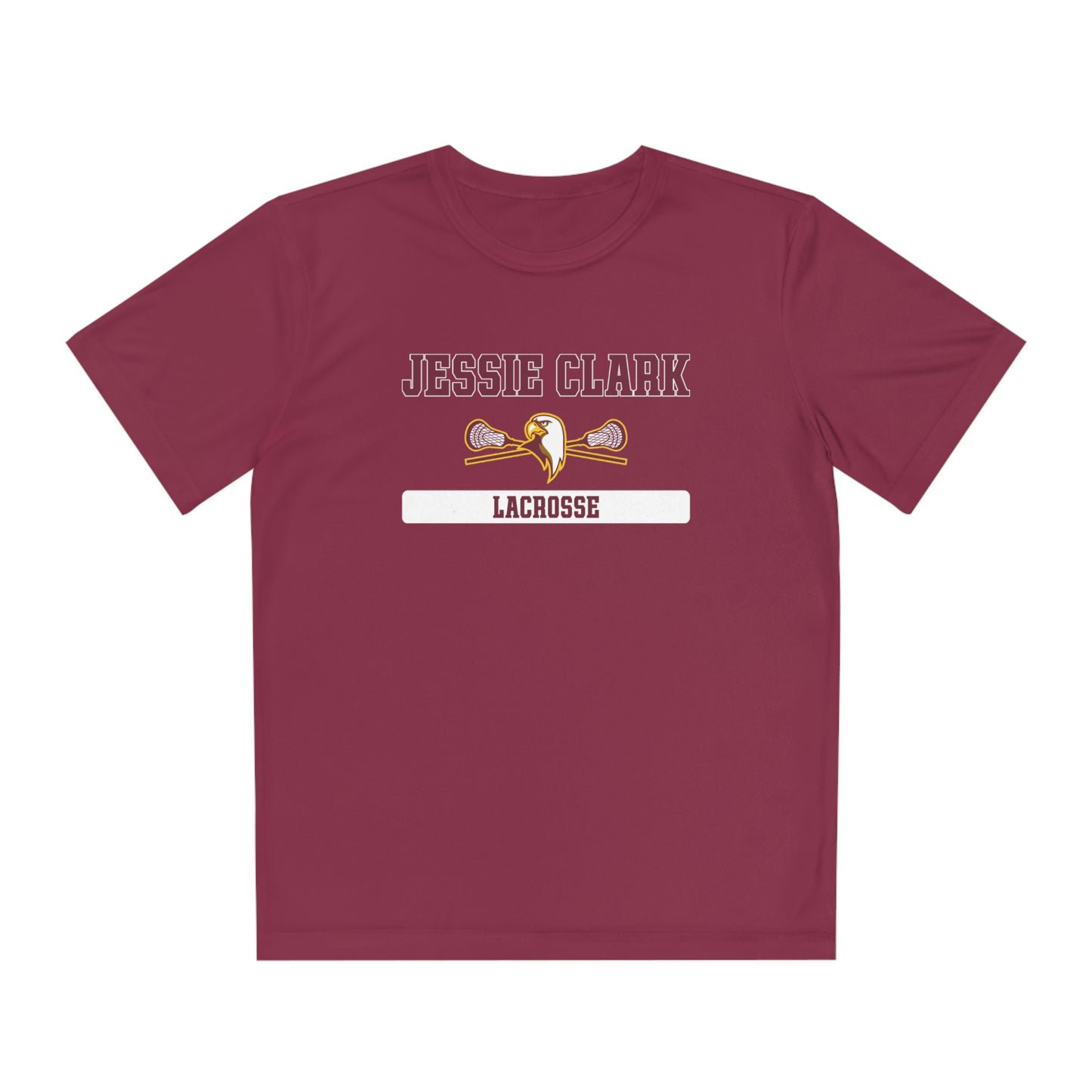 Youth JCMS Lacrosse Sports Sport-Tek Performance Tee