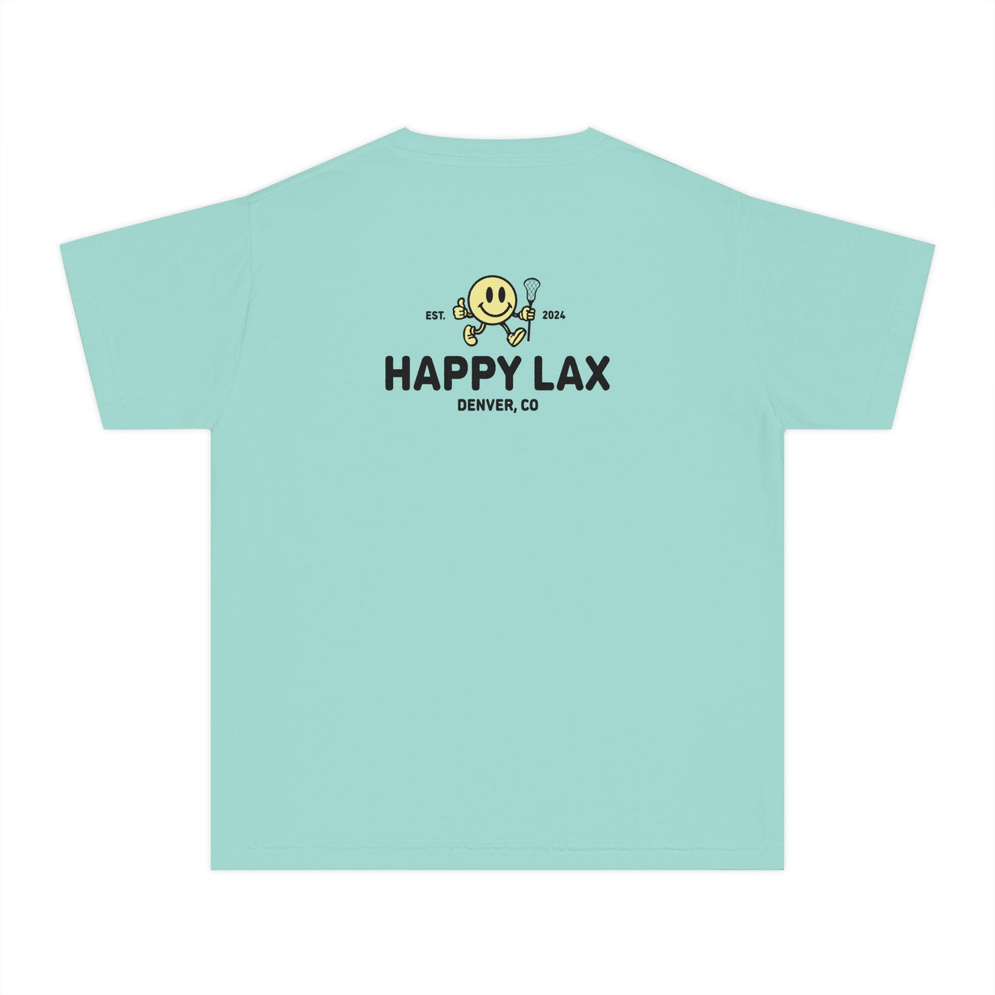 Youth Happy Lax Comfort Colors Garment Dyed T-Shirt