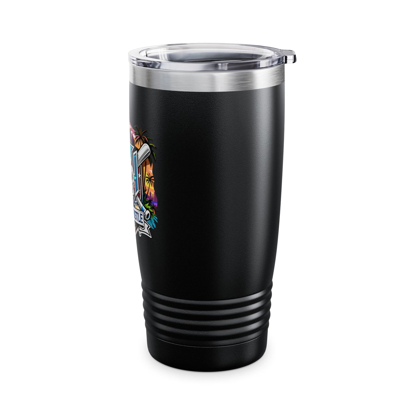 Heart and Hustle Baseball Ringneck Tumbler (20oz)