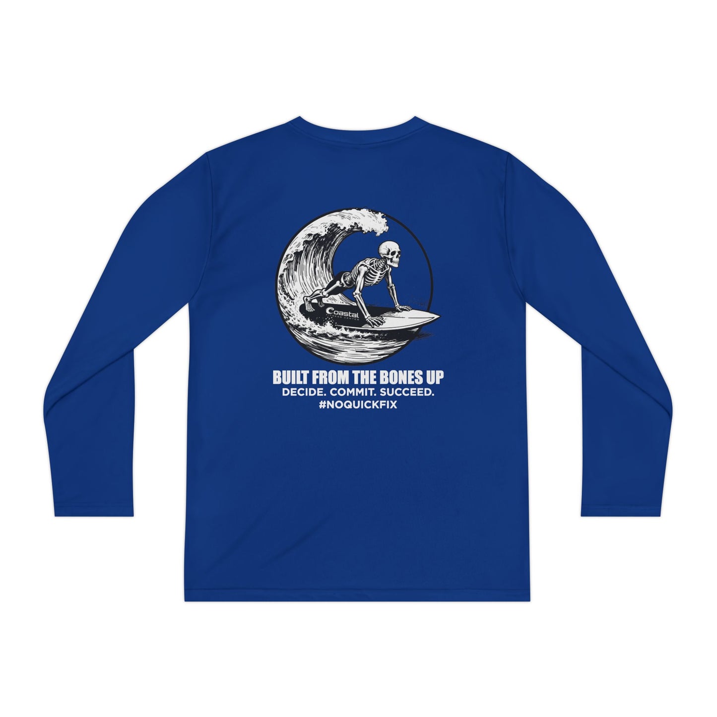 Youth Coastal Fitness Center Sport-Tek Long Sleeve Competitor Tee