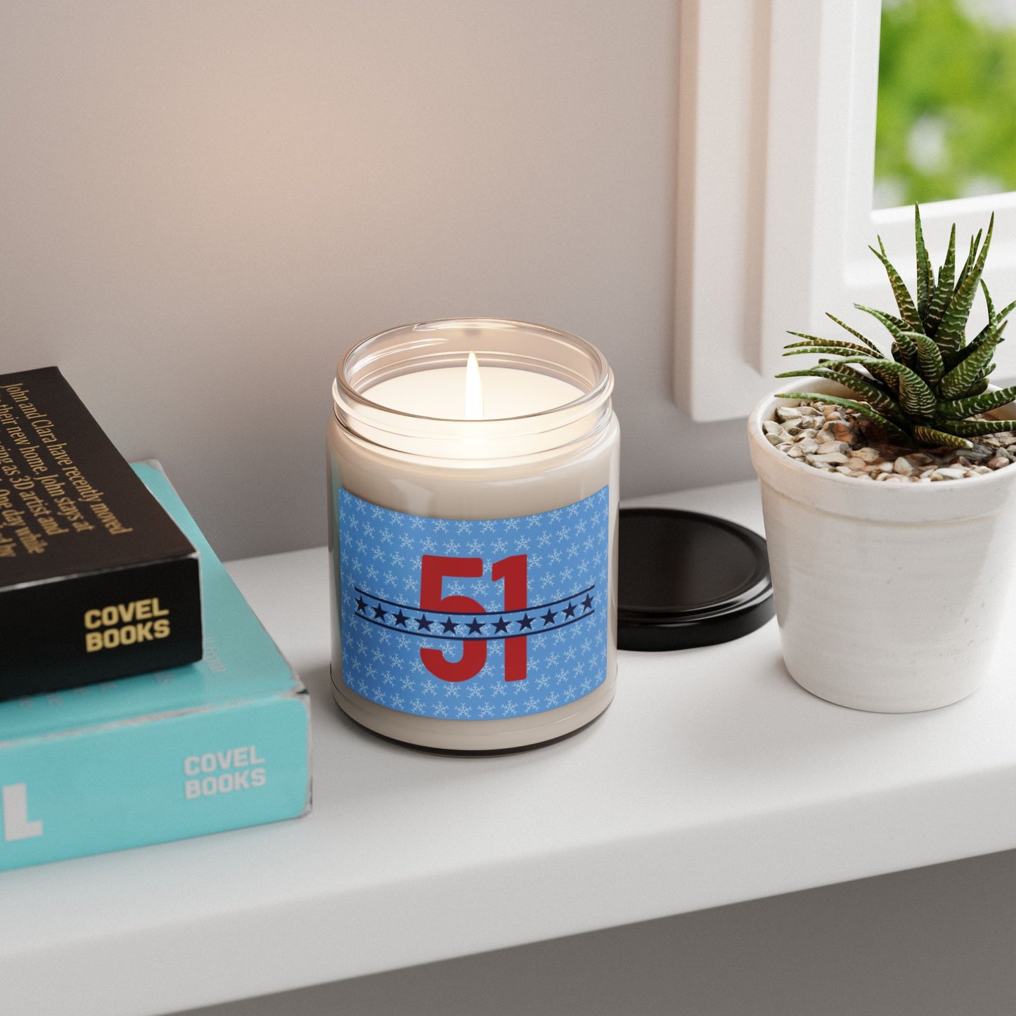 51 Stars Scented Soy Candle, 9oz