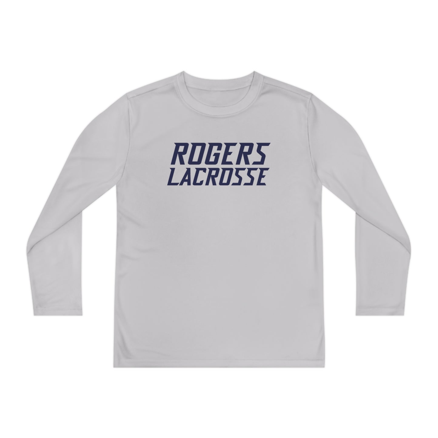 Youth Rogers Lacrosse Sport-Tek Performance Long Sleeve