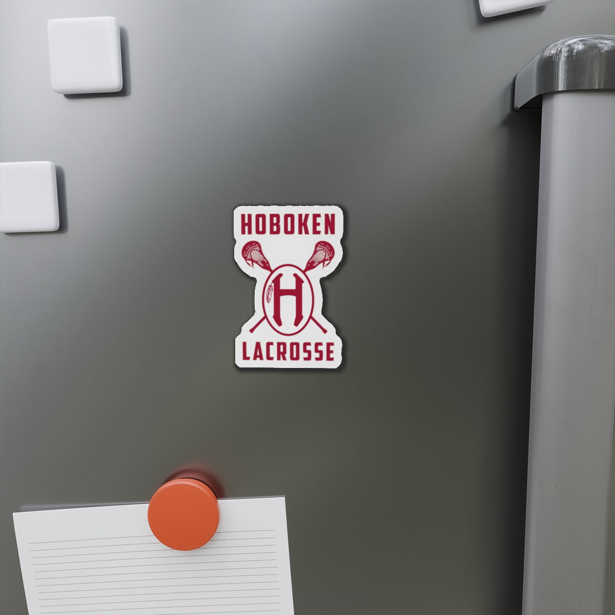 Hoboken Lacrosse Magnet