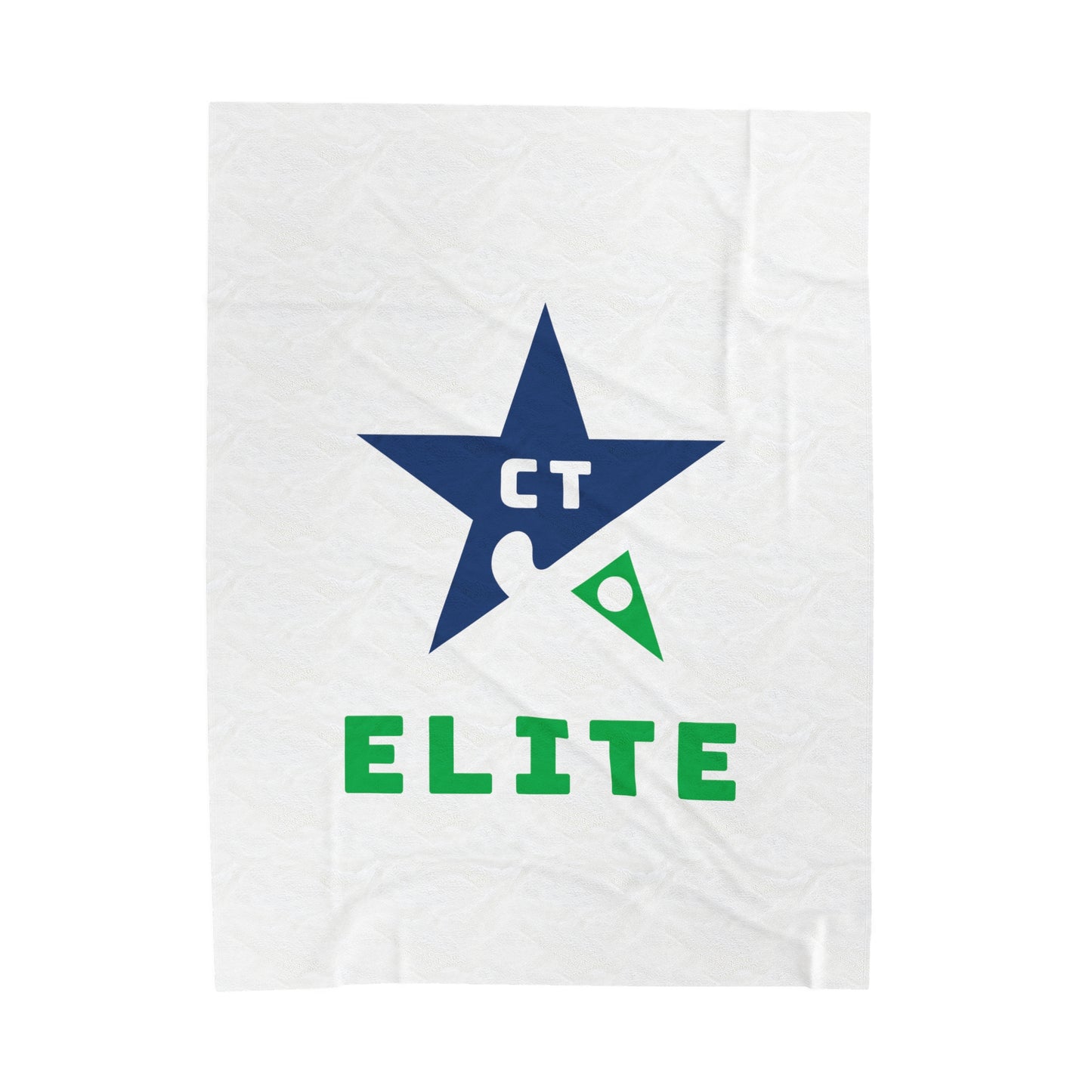 CT Elite Hockey Club Velveteen Plush Blanket