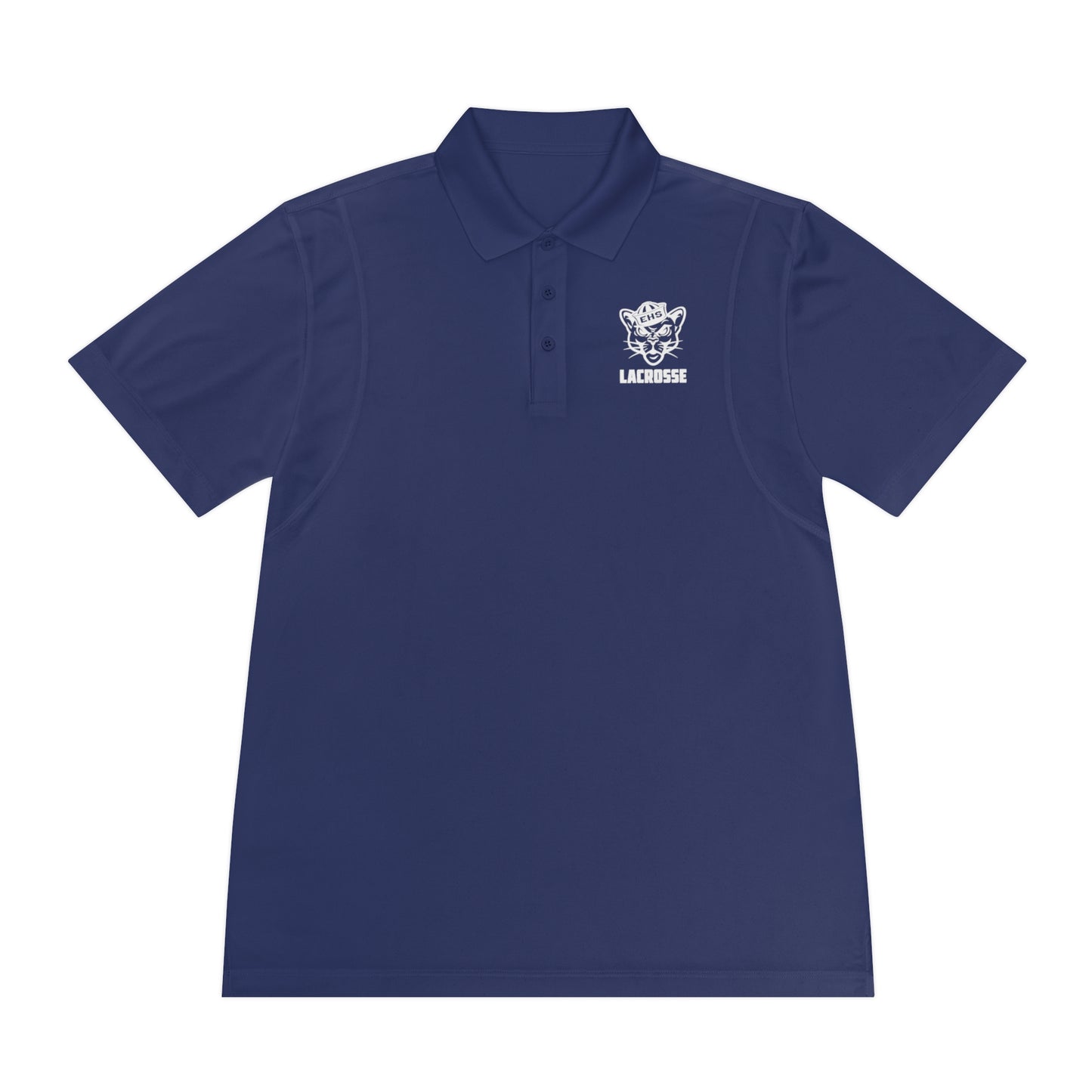 Adult Evergreen Cougars Lacrosse Sport-Tek Performance Polo